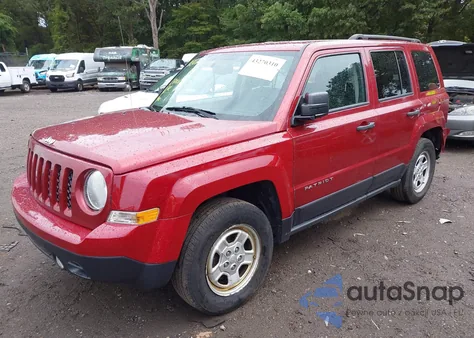 2016 Jeep Patriot Sport из США, поврежденный, VIN 1C4NJPBA4GD747704